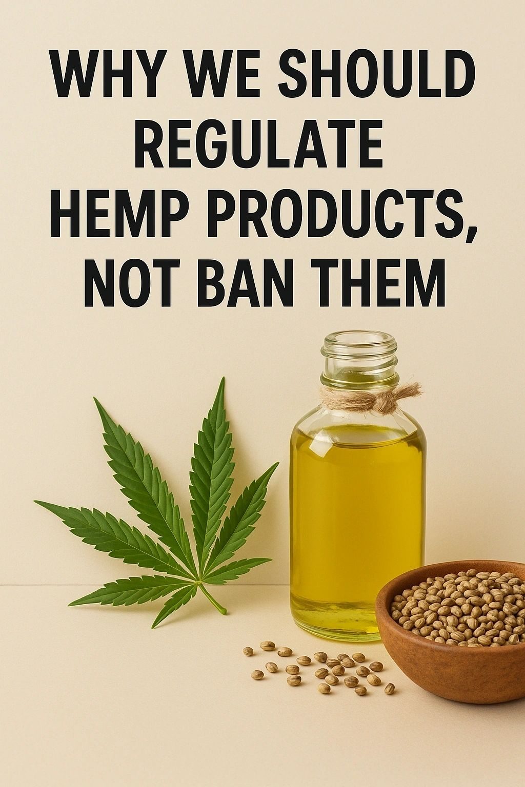 Why We Should Regulate Hemp Products, Not Ban Them